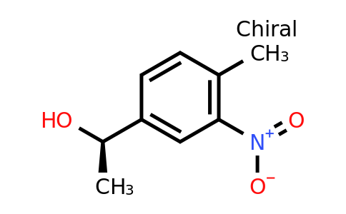 CAS 1344927-61-2 | (1R)-1-(4-methyl-3-nitrophenyl)ethan-1-ol