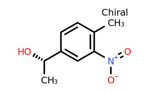 CAS 1344931-13-0 | (1S)-1-(4-methyl-3-nitrophenyl)ethan-1-ol