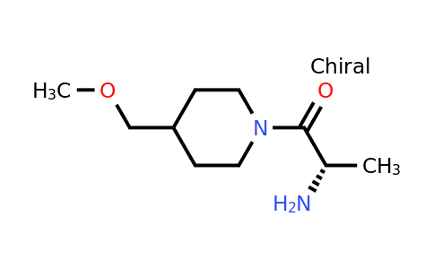 CAS 1344945-95-4 | (S)-2-Amino-1-(4-(methoxymethyl)piperidin-1-yl)propan-1-one
