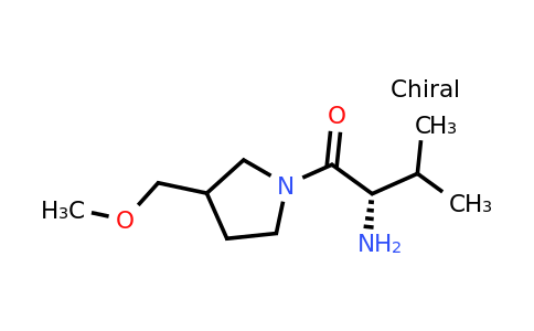 CAS 1344971-29-4 | (2S)-2-Amino-1-(3-(methoxymethyl)pyrrolidin-1-yl)-3-methylbutan-1-one