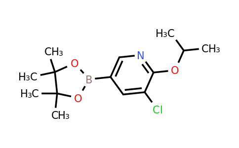 CAS 1344997-94-9 | 3-Chloro-2-isopropoxy-5-(4,4,5,5-tetramethyl-1,3,2-dioxaborolan-2-YL)pyridine