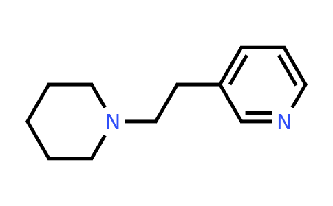 CAS 13450-66-3 | 3-(2-(Piperidin-1-yl)ethyl)pyridine