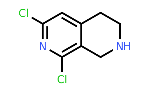 CAS 13450-69-6 | 6,8-Dichloro-1,2,3,4-tetrahydro-2,7-naphthyridine