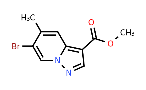 CAS 1345121-19-8 | Methyl 6-bromo-5-methylpyrazolo[1,5-a]pyridine-3-carboxylate