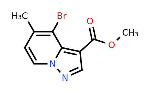 CAS 1345121-21-2 | Methyl 4-bromo-5-methylpyrazolo[1,5-a]pyridine-3-carboxylate