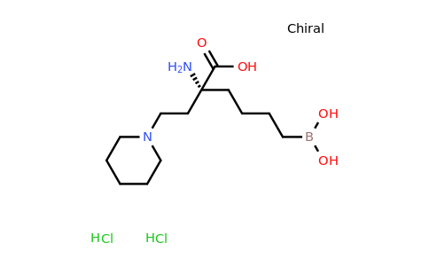 CAS 1345670-51-0 | (2R)-2-amino-6-borono-2-[2-(1-piperidyl)ethyl]hexanoic acid;dihydrochloride
