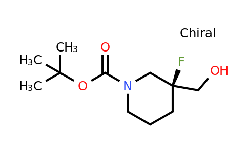 CAS 1345697-13-3 | tert-butyl (3S)-3-fluoro-3-(hydroxymethyl)piperidine-1-carboxylate