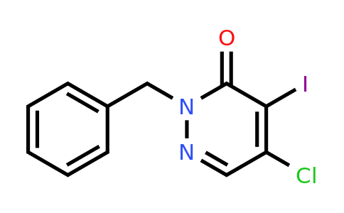 CAS 1345839-70-4 | 2-benzyl-5-chloro-4-iodopyridazin-3(2H)-one