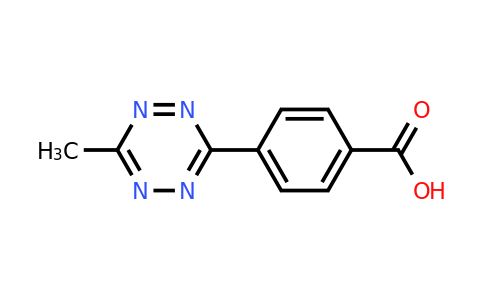 CAS 1345866-66-1 | 4-(6-Methyl-1,2,4,5-tetrazin-3-yl)benzoic acid