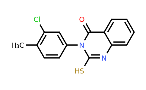 CAS 134615-79-5 | 3-(3-chloro-4-methylphenyl)-2-sulfanyl-3,4-dihydroquinazolin-4-one