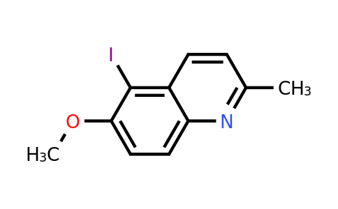 CAS 1346169-93-4 | 5-Iodo-6-methoxy-2-methylquinoline