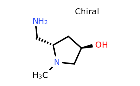 CAS 134618-04-5 | (3R,5S)-5-(Aminomethyl)-1-methylpyrrolidin-3-ol