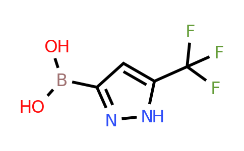 CAS 1346270-08-3 | 5-Trifluoromethyl-1H-pyrazol-3-ylboronic acid