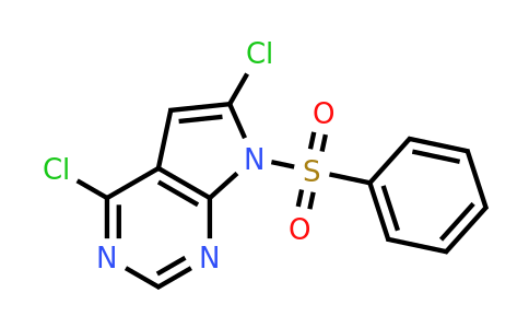 CAS 1346447-19-5 | 4,6-Dichloro-7-(phenylsulfonyl)-7H-pyrrolo[2,3-d]pyrimidine