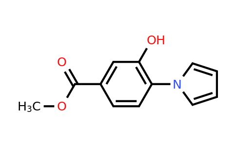 CAS 1346498-99-4 | Methyl 3-hydroxy-4-(1H-pyrrol-1-yl)benzoate