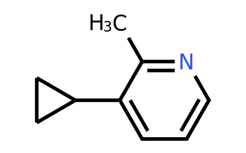 CAS 1346533-28-5 | 3-Cyclopropyl-2-methylpyridine