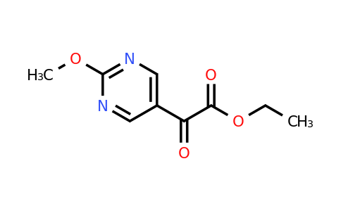 CAS 1346597-52-1 | Ethyl 2-(2-Methoxy-5-pyrimidinyl)-2-oxoacetate