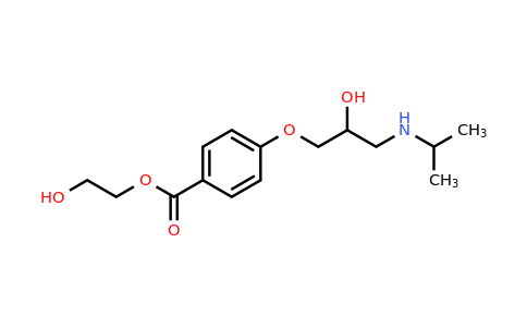 CAS 1346601-19-1 | 2-Hydroxyethyl 4-(2-hydroxy-3-(isopropylamino)propoxy)benzoate