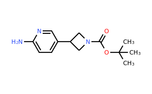 CAS 1346673-86-6 | tert-Butyl 3-(6-aminopyridin-3-yl)azetidine-1-carboxylate