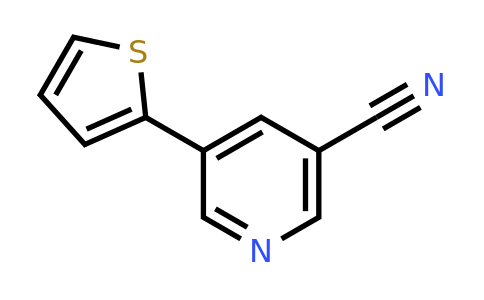 CAS 1346687-10-2 | 5-(Thiophen-2-yl)nicotinonitrile