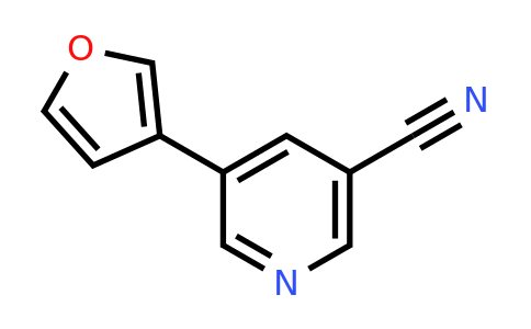 CAS 1346687-19-1 | 5-(Furan-3-yl)nicotinonitrile