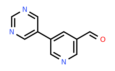 CAS 1346687-35-1 | 5-(Pyrimidin-5-yl)nicotinaldehyde