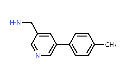 CAS 1346691-49-3 | (5-(p-Tolyl)pyridin-3-yl)methanamine
