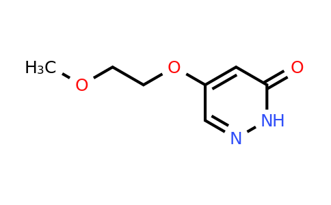 CAS 1346697-90-2 | 5-(2-Methoxyethoxy)pyridazin-3(2H)-one