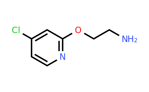 CAS 1346708-15-3 | 2-((4-Chloropyridin-2-yl)oxy)ethanamine