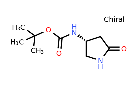 CAS 1346773-63-4 | tert-butyl N-[(3R)-5-oxopyrrolidin-3-yl]carbamate