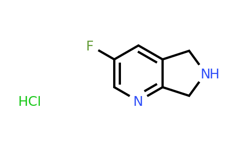 CAS 1346808-65-8 | 3-fluoro-5H,6H,7H-pyrrolo[3,4-b]pyridine hydrochloride