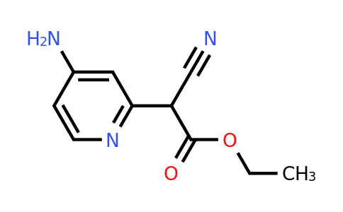 CAS 1346809-40-2 | Ethyl 2-(4-aminopyridin-2-yl)-2-cyanoacetate