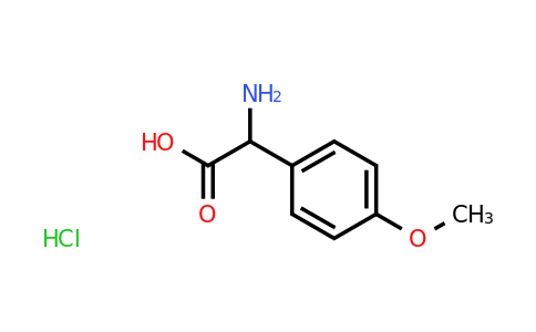 CAS 134722-07-9 | 2-amino-2-(4-methoxyphenyl)acetic acid hydrochloride