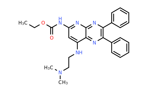 CAS 1347749-97-6 | Ethyl (8-((2-(dimethylamino)ethyl)amino)-2,3-diphenylpyrido[2,3-b]pyrazin-6-yl)carbamate