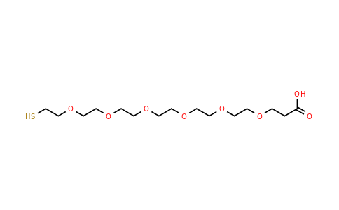 CAS 1347750-77-9 | 1-Mercapto-3,6,9,12,15,18-hexaoxahenicosan-21-oic acid