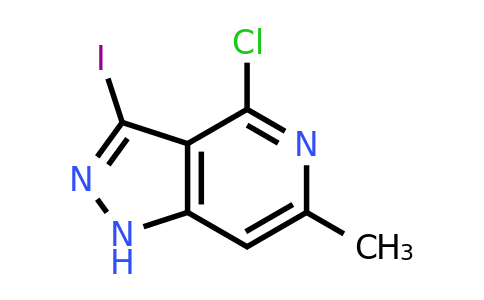 CAS 1347759-25-4 | 4-chloro-3-iodo-6-methyl-1H-pyrazolo[4,3-c]pyridine