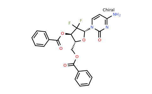 CAS 134790-39-9 | (2R,3R,5R)-5-(4-amino-2-oxopyrimidin-1(2H)-yl)-2-((benzoyloxy)methyl)-4,4-difluorotetrahydrofuran-3-yl benzoate