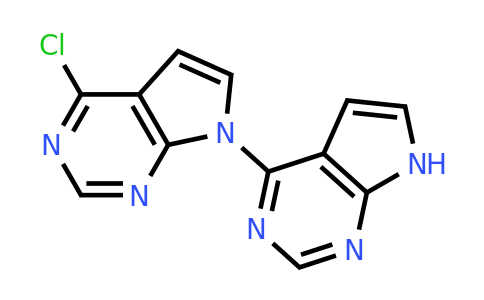 CAS 134965-85-8 | 4-chloro-7-{7H-pyrrolo[2,3-d]pyrimidin-4-yl}-7H-pyrrolo[2,3-d]pyrimidine