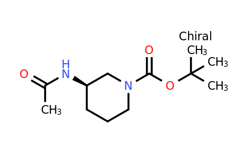 CAS 1349699-61-1 | (R)-tert-Butyl 3-acetamidopiperidine-1-carboxylate