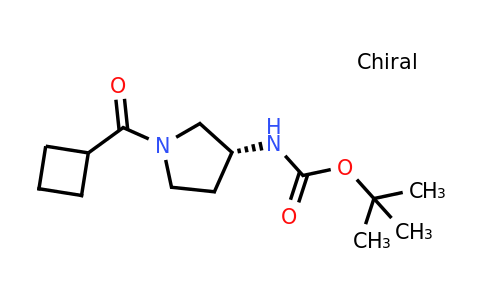 CAS 1349702-22-2 | (R)-tert-Butyl (1-(cyclobutanecarbonyl)pyrrolidin-3-yl)carbamate
