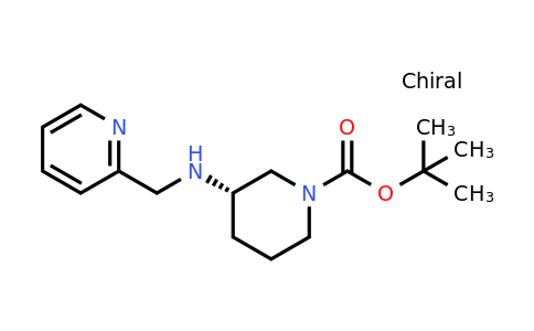 CAS 1349702-31-3 | (S)-tert-Butyl 3-((pyridin-2-ylmethyl)amino)piperidine-1-carboxylate