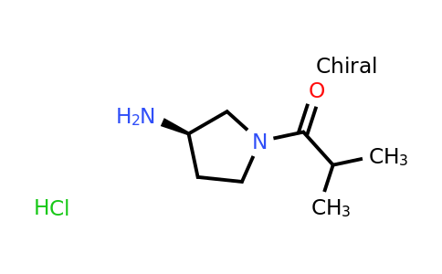 CAS 1349702-37-9 | (R)-1-(3-Aminopyrrolidin-1-yl)-2-methylpropan-1-one hydrochloride