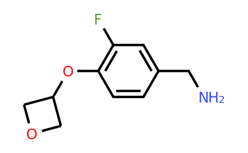 CAS 1349709-03-0 | [3-Fluoro-4-(oxetan-3-yloxy)phenyl]methanamine