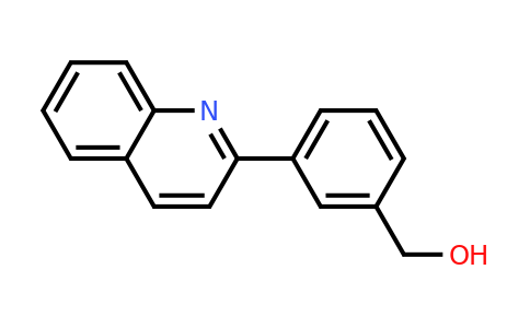 CAS 1349717-39-0 | (3-(Quinolin-2-yl)phenyl)methanol