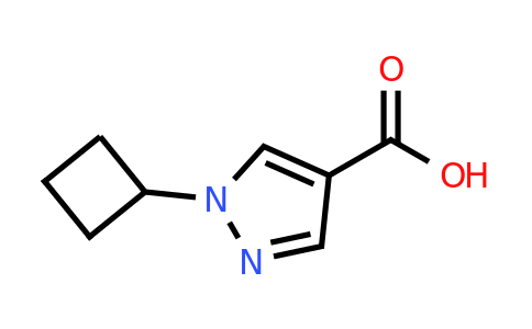 CAS 1349718-35-9 | 1-cyclobutyl-1H-pyrazole-4-carboxylic acid