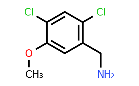 CAS 1349718-57-5 | (2,4-Dichloro-5-methoxyphenyl)methanamine