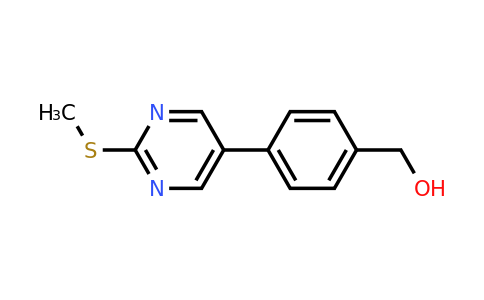 CAS 1349718-70-2 | (4-(2-(Methylthio)pyrimidin-5-yl)phenyl)methanol