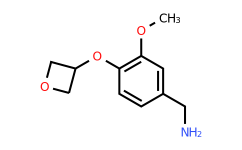 CAS 1349718-91-7 | [3-Methoxy-4-(oxetan-3-yloxy)phenyl]methanamine