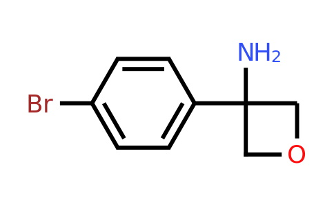 CAS 1349972-68-4 | 3-(4-bromophenyl)oxetan-3-amine