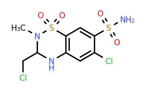 CAS 135-07-9 | 6-chloro-3-(chloromethyl)-2-methyl-1,1-dioxo-3,4-dihydro-2H-1lambda6,2,4-benzothiadiazine-7-sulfonamide